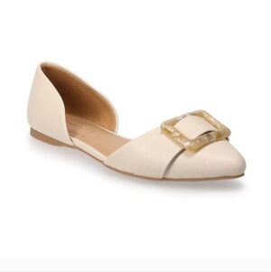 Lauren Conrad Azra D'Orsay Dress Flats W/bow